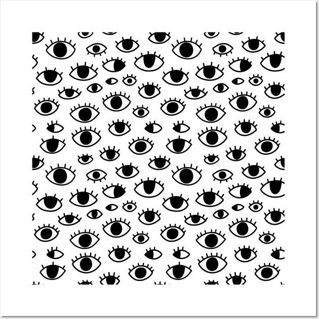 Eyes Wall Art by kostolom3000